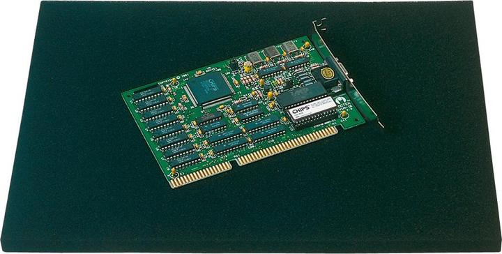 Actual product image Wolfgang Warmbier PU foam black, ESD, 253 x 353 x 15 mm, smooth (1 Piece)