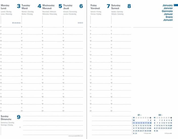 Produktbild Quo Vadis Agenda Minister® Nelies (Englisch, Niederländisch)