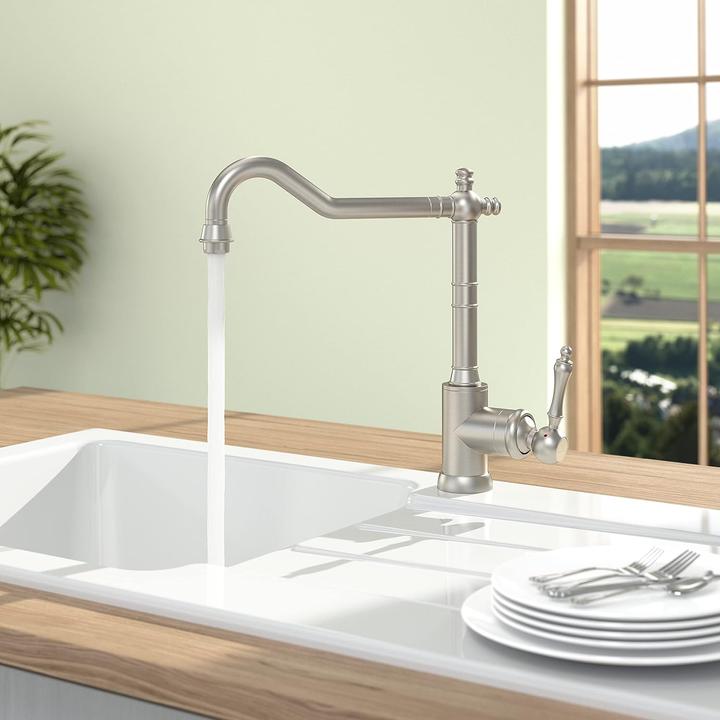 Produktbild Villeroy & Boch V&B Einhand-Spültischbatterie AVIA 2.0 ND Edelstahl massiv