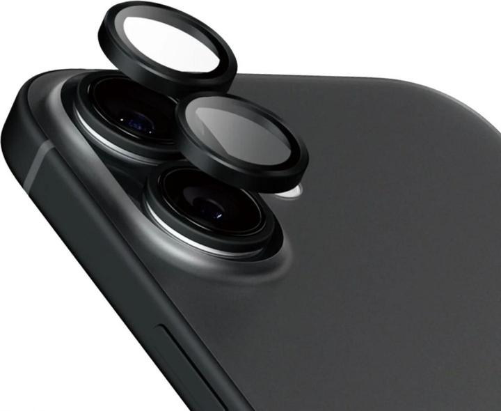 Actual product image PanzerGlass Hoops Camera Lens Protector (1 Piece, Apple iPhone 16 Plus, Apple iPhone 16)