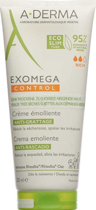 A-Derma EXOMEGA CONTROL Creme (neu) Creme (200 ml, Tagescreme)