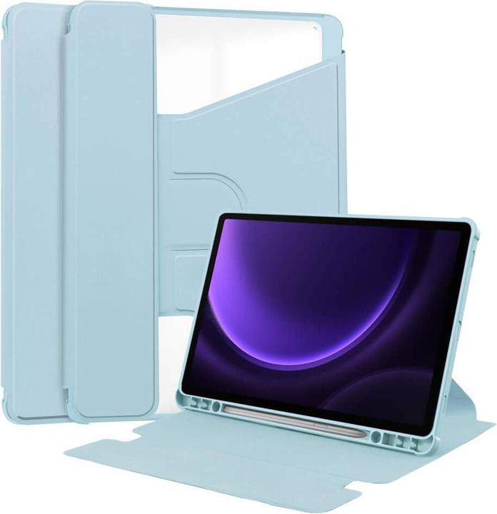 Produktbild Cover-Discount Galaxy Tab S9 FE - 360-Grad Tablet Hülle hellblau (Galaxy Tab S9 FE)