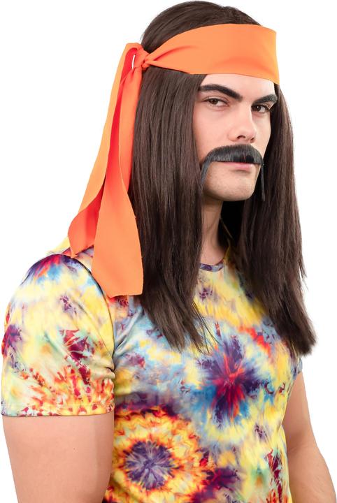 Produktbild Orlob Perücke Hippie Mit Band