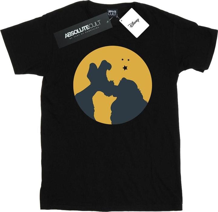 Disney Lady And The Tramp Moonlight Kiss TShirt (XL)