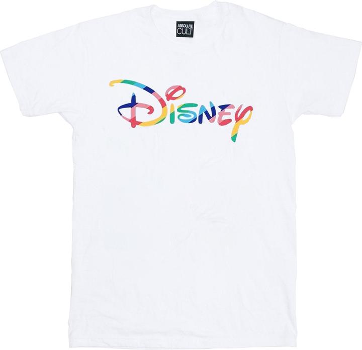 Disney Rainbow Logo TShirt (M)
