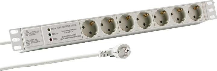 Produktbild EFB Elektronik Steckdosenleiste (7 x, CEE 7/3, 2 m)