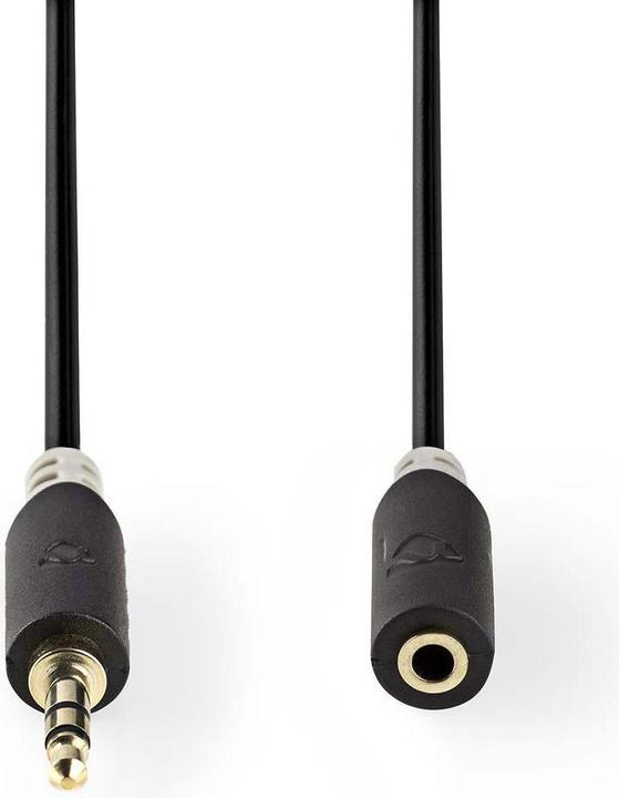 Produktbild Nedis 3,5 mm Stereo-Audiokabel mit 3 Buchsen (2 m, 3.5mm Klinke (AUX))