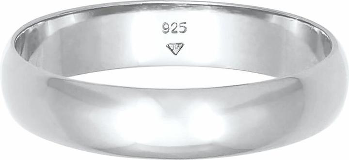Immagine prodotto Elli Anello Anello a fascia Basic Look casual Argento 925 (58, 925 Argento)