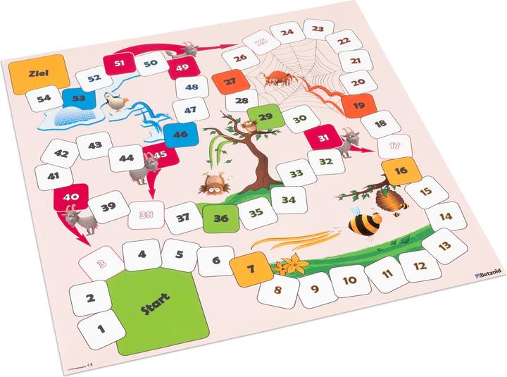 Betzold Spielplane - Leiterspiel, 75 x 75 cm
