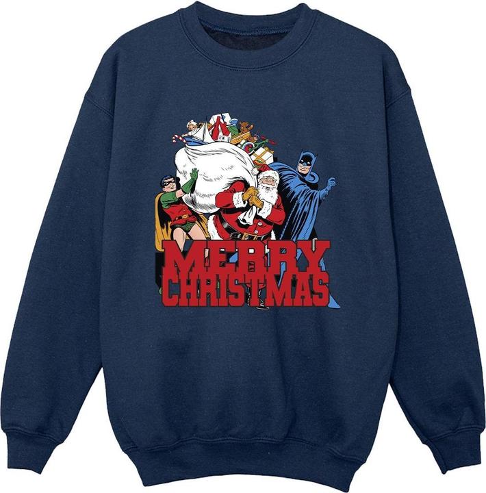 Batman Merry Christmas Comic Sweatshirt Jungen