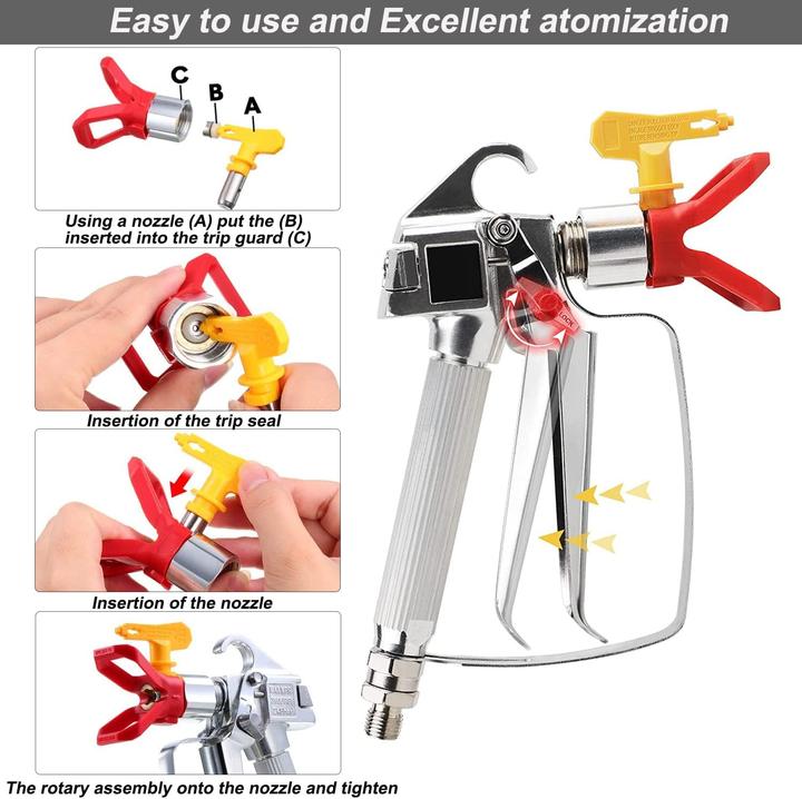 Produktbild Techfection Hochdruck-Farbspritzpistole