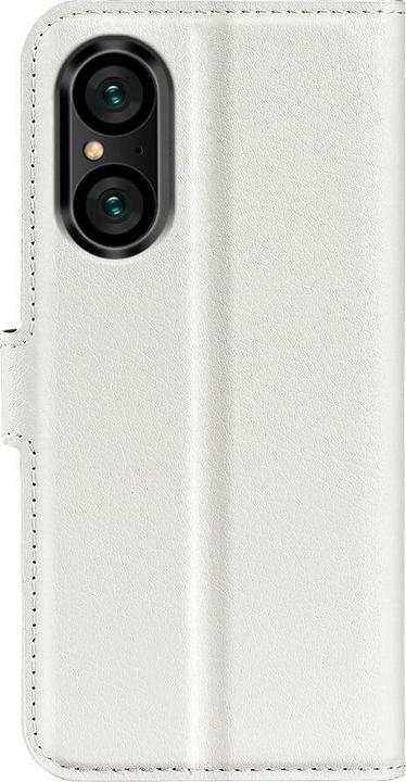 Actual product image Cover-Discount Sony Xperia 5 V - Leather case cover white (Sony Xperia 5 V)