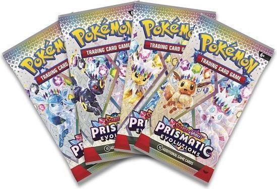 Actual product image Pokémon Prismatic Evolutions (German, Box Set & Collection)