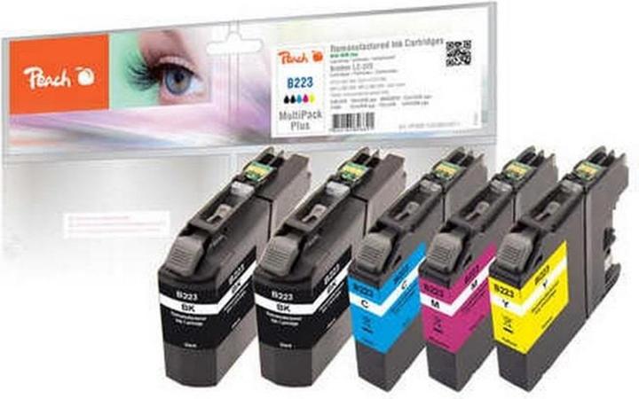 Actual product image Peach Ink Brother LC-223 Multipack Plus (M, C, Y)