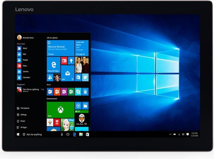 Actual product image Lenovo IdeaPad Miix 720-12IKB 80VV - Tablet - with detachable keyboard - Core i5 7200U (12")