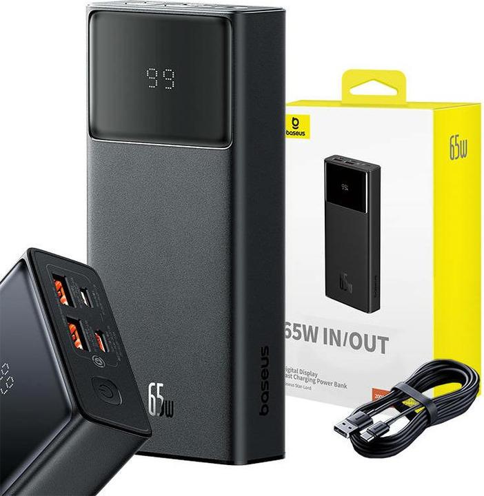 Actual product image Baseus Star-Lord (20000 mAh, 65 W, 74 Wh)