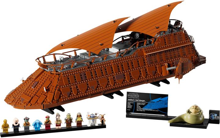 Actual product image LEGO Jabba's sailing barge (75397, LEGO Rare Sets, LEGO Star Wars)