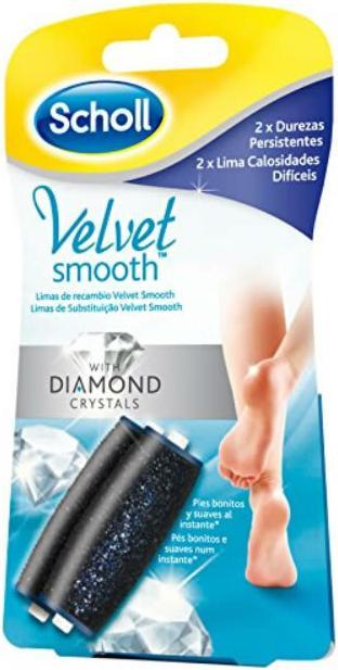 Image du produit Scholl Rouleau de remplacement Velvet Smooth pour l'épilateur électrique pour peaux dures Duretés (2 x)