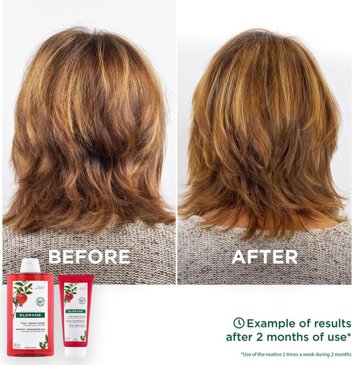 Produktbild Klorane Farbglanz Shampoo mit Granatapfel (200 ml, Flüssiges Shampoo)