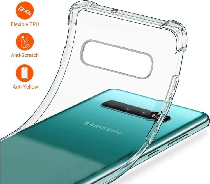 Produktbild Screenguard Samsung Galaxy S10+ Hülle Crystal Soft Airbag Bumper (Samsung Galaxy S10+)