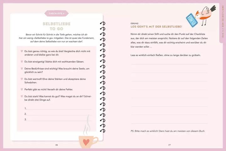 Produktbild Selbstliebe in 50 Checklisten (Deutsch, Marie Ehlers, 2023)
