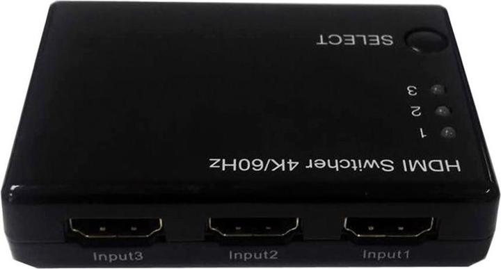 Image du produit Roline Commutateur HDMI 4K, 3 voies