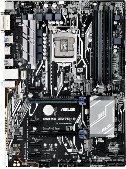 ASUS Prime Z270-P (LGA 1151, Intel Z270, ATX)
