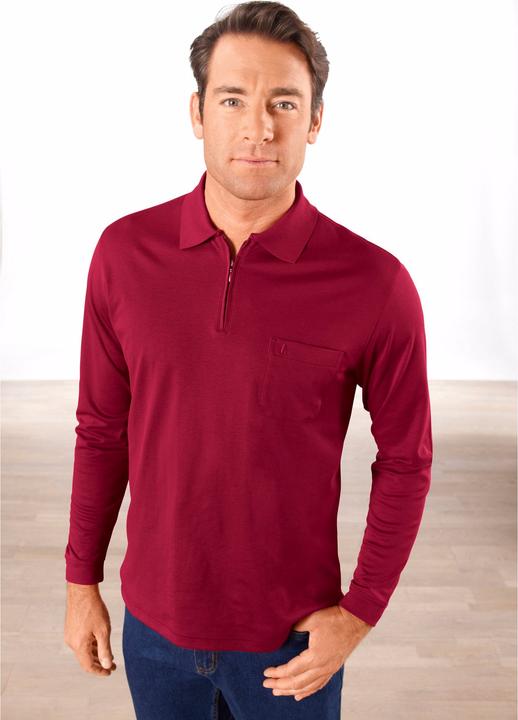 Produktbild Ragman Herren-Poloshirt, langarm (L)