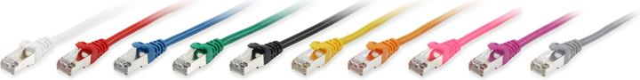 Produktbild equip Patchkabel Cat6A S/FTP 2xRJ45 1.00m grau LSZH (S/FTP, CAT6a, 1 m)