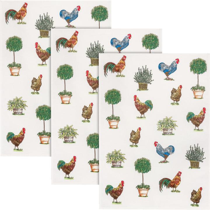 Kracht Geschirrtuch 3er-Pack (50 x 70 cm)