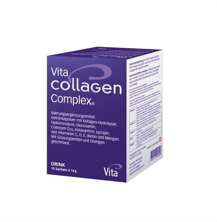 Nutritional values and ingredients Vita collagen complex (30 Piece, Sachet, 570 g)