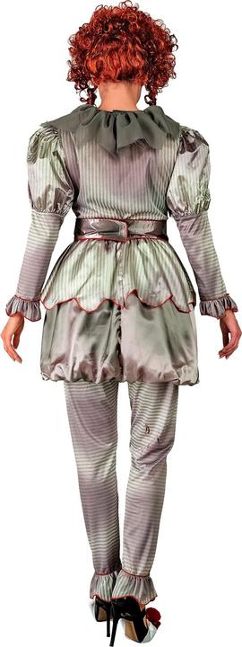 Image du produit Widmann Clown de l'horreur "ES" Costume féminin Robe, leggings, ceinture, couvre-chaussures (L)