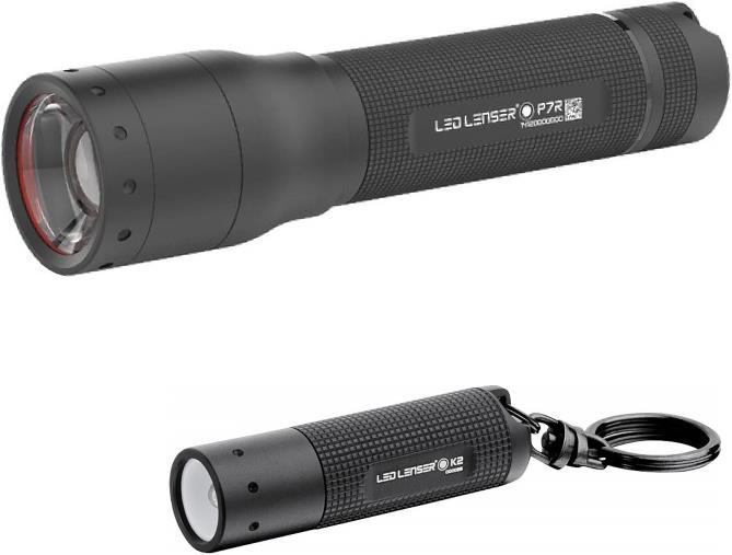 Ledlenser Set d'urgence P7R + K2
