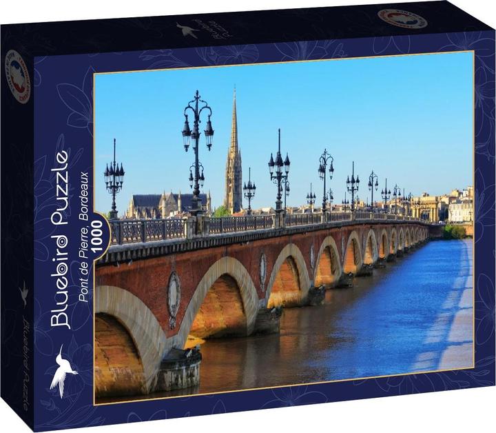 Produktbild Bluebird Puzzle Steinbrücke, Bordeaux 1000 Teile (1000 Teile)