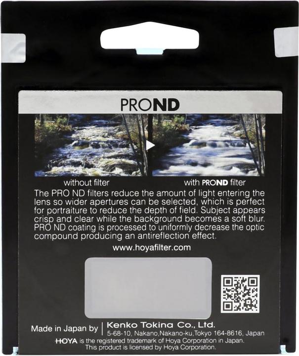 Actual product image Hoya Pro ND32 Filter (62 mm, Neutral density filter, 62 mm)