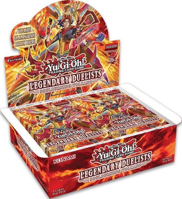 Produktbild Yu-Gi-Oh ! Legendary Duelists: Soulburning Volcano présentoir boosters (36) *ALLEMAND* (Deutsch, Booster Pack)