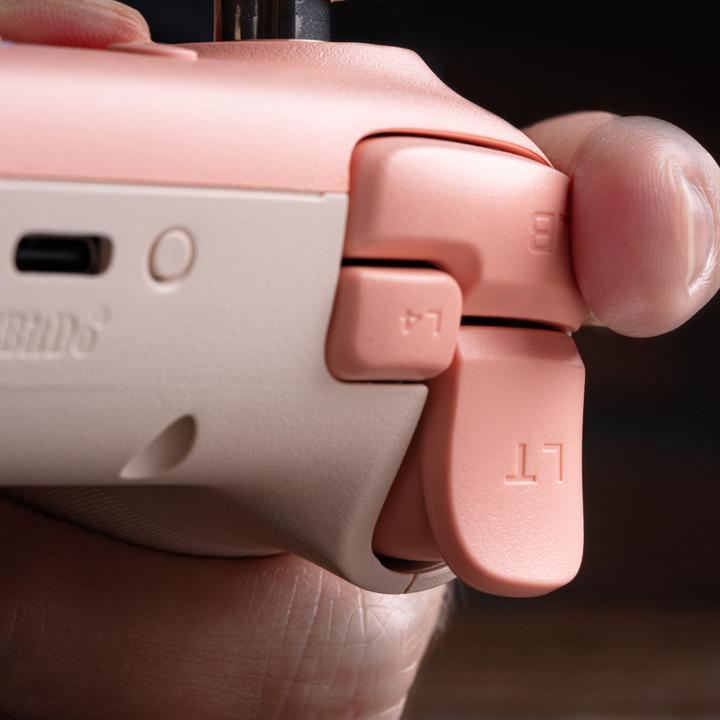 Actual product image 8bitdo Ultimate 2C Wireless (peach/light yellow, for Windows & Android) (Windows, Android)