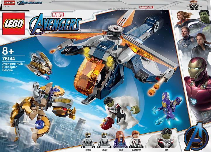 LEGO Avengers Hulk Helikopter Rettung (76144, LEGO Marvel)