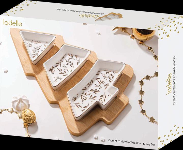 Produktbild Ladelle Schalenset Tannenbaum Comet 4-tlg. 27.5x20x3.8 cm