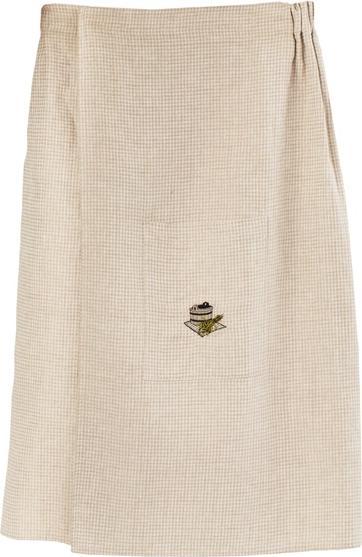 Produktbild Namų tekstilė Embroidered Sauna Apron 75x145 Waffled