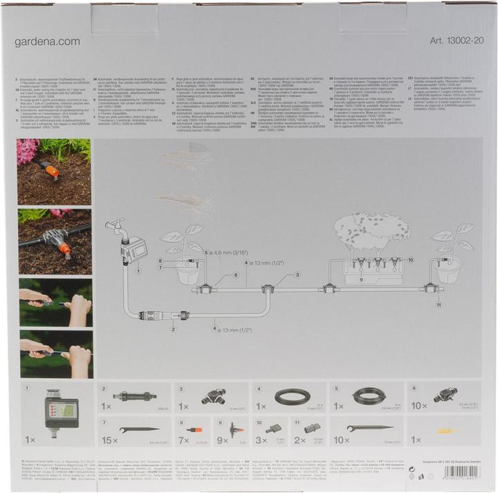 Image du produit Gardena Micro-Drip Start Set (Kit d'irrigation goutte à goutte)