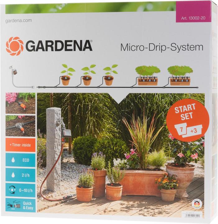 Image du produit Gardena Micro-Drip Start Set (Kit d'irrigation goutte à goutte)