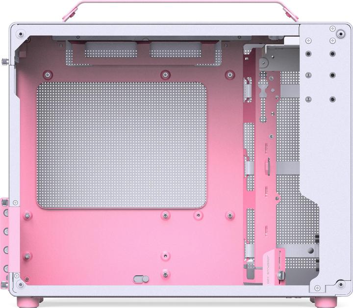 Produktbild Jonsplus MATX Handle Case Z20 - White-Pink (Mini-ITX, mATX)