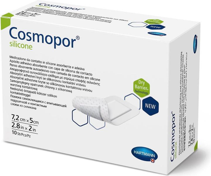 Actual product image Cosmopor silicone (10 x)