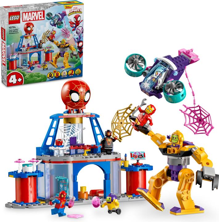 Produktbild LEGO Das Hauptquartier von Spideys Team (10794, LEGO Marvel)