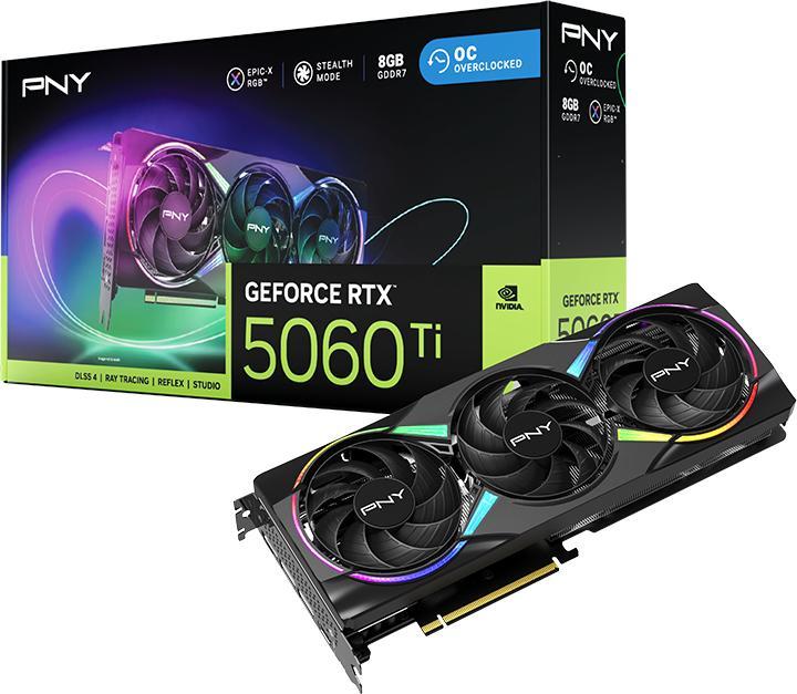 Produktbild PNY GEFORCE RTX 5060TI 8GB (8.19 GB)