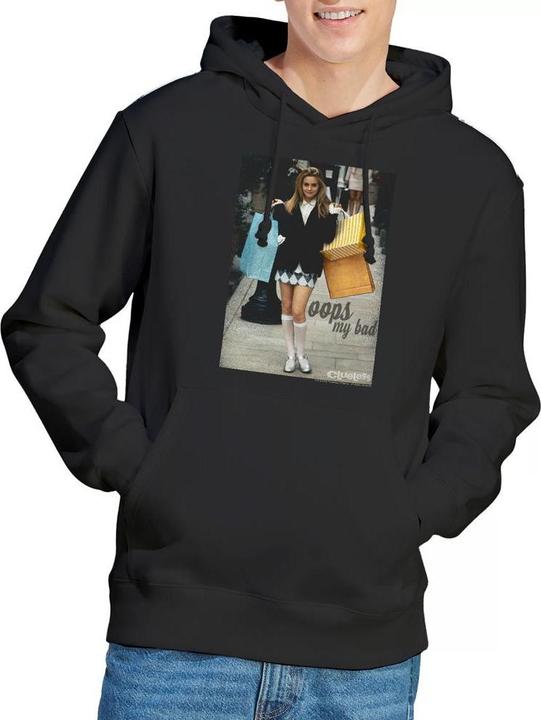Immagine prodotto Clueless Oops My Bad Felpa con Cappuccio Uomo (L)
