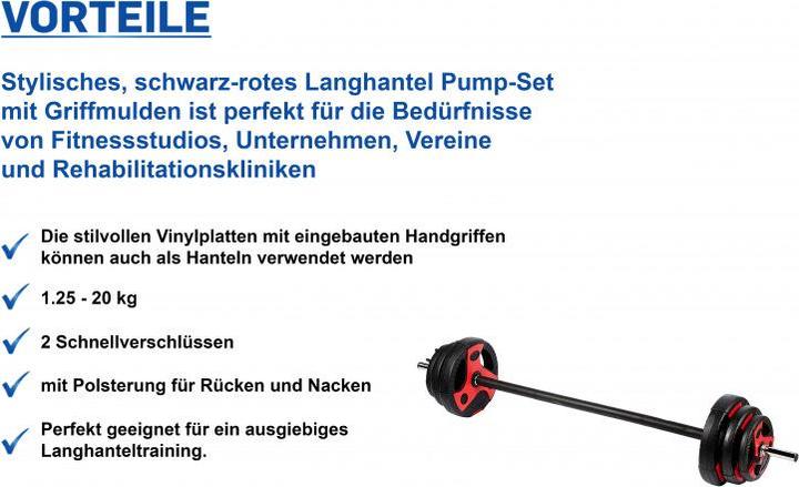 Immagine prodotto Gymstick Set di pompe (2 x 1,25 kg, 2 x 2,5 kg, 2 x 5 kg)