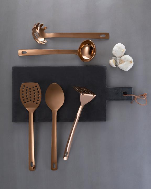 Produktbild Fifty five south 5-teiliges Küchenutensilien-Set Freja aus Edelstahl, Roségold