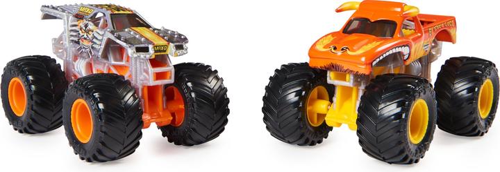 Image du produit Spin Master Monster Jam, Monster trucks en métal moulé Max D Vs. El Toro Loco officiels, échelle 1:64, jouets po